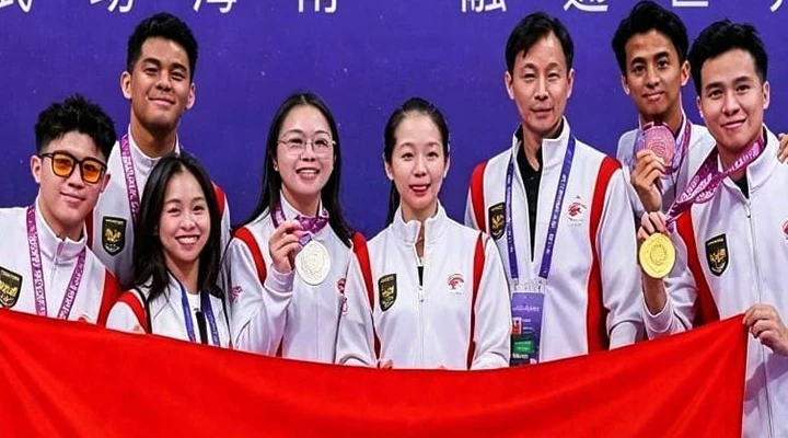 Kontingen Wushu Indonesia Raih Prestasi Gemilang di 4th Taolu World Cup 2026