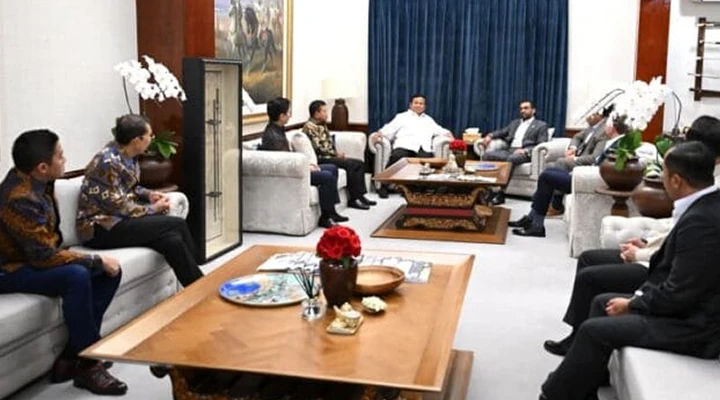 Presiden Prabowo Terima Kunjungan Direktur FBI, Indonesia Perkuat Kerja Sama Repatriasi Artefak Budaya