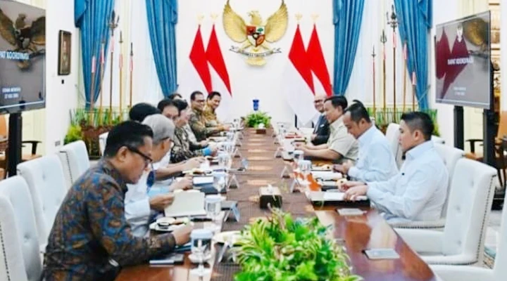 Presiden Prabowo Pimpin Langsung Rapat Komite Stabilitas Sistem Keuangan