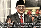 Langkah Tegas BGN: Tutup 833 Dapur Makan Bergizi Gratis