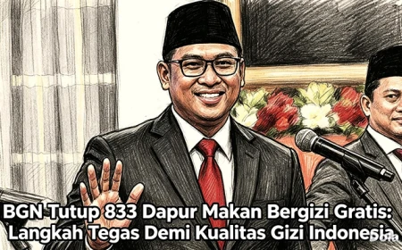 Langkah Tegas BGN: Tutup 833 Dapur Makan Bergizi Gratis