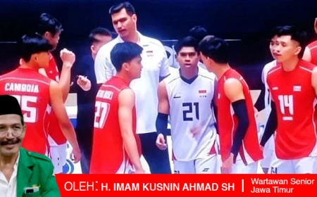 Setelah Gemilang di AVC Men's Volleyball Cup 2026, Timnas Voli Putra Indonesia Terpeleset di SEA V Cup 2026 