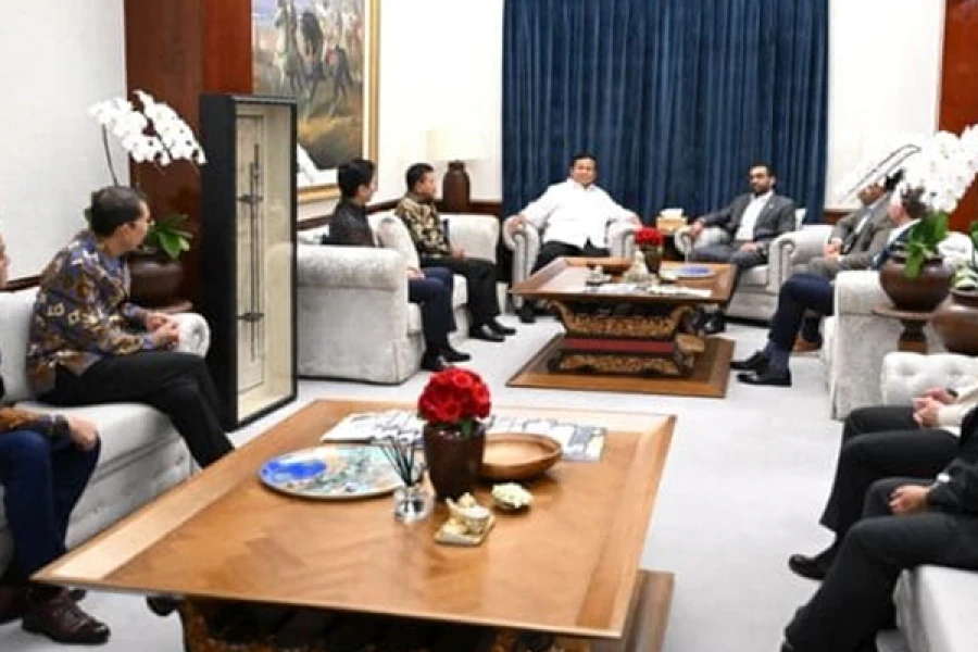 Presiden Prabowo Terima Kunjungan Direktur FBI, Indonesia Perkuat Kerja Sama Repatriasi Artefak Budaya