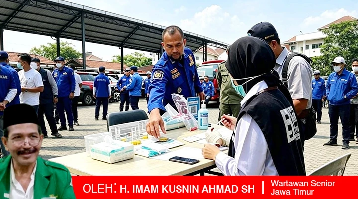 Ketika Seorang Anggota Damkar Kabupaten Blitar Ketahuan Jadi Pengguna Sabu