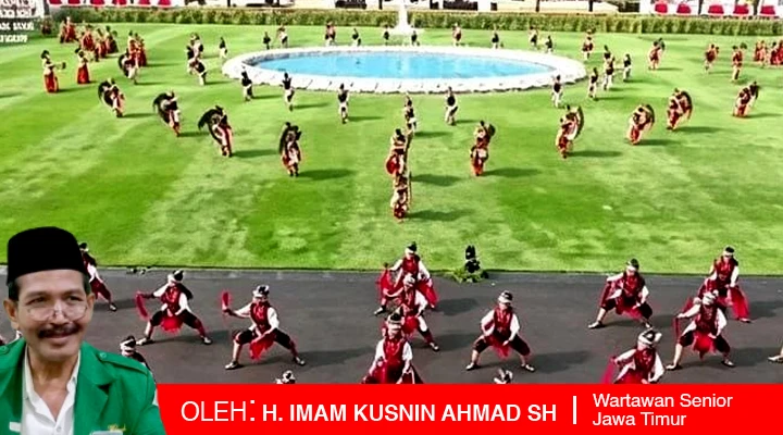 Di Balik Kemegahan Tari Kolosal Jawa Timur di Istana Negara