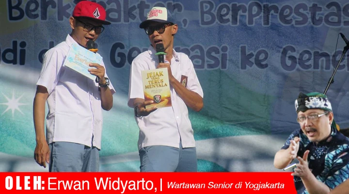 Sekolahnya Ulang Tahun, Kasmada85 Beri Kado Terbitkan Buku JYTM