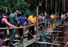 TNI dan Polri Bangun 3.395 Jembatan di Pedesaan dan 3.000 Sumber Air Bersih