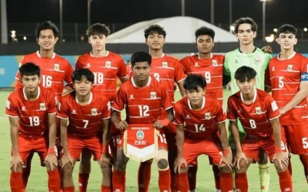 Drawing Kualifikasi Piala Asia U-17 2027: Indonesia Unggulan di Pot 1, Undian 27 Agustus
