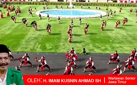 Di Balik Kemegahan Tari Kolosal Jawa Timur di Istana Negara