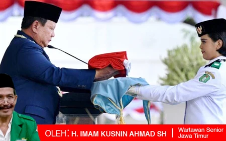Jejak Merah Putih dan Harapan Baru, dari Kirab Monas hingga Pujian Presiden di Istana
