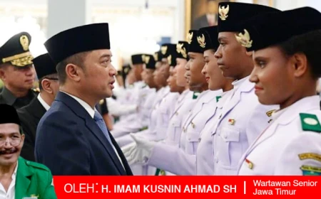 76 Putra-Putri Terbaik Indonesia Dikukuhkan sebagai Anggota Paskibraka 2026
