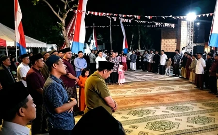 Harmoni Merah Putih dan Cahaya Maulid di Dusun Tapan, Desa Bakung, Udanawu, Blitar