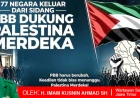 77 Negara Keluar dari Sidang: Saatnya Rombak Total Struktur PBB