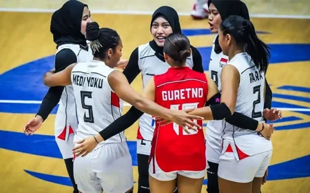 Timnas Voli Putri Indonesia Kalahkan Nepal 3-0, di Laga Perdana Asian Games 2026