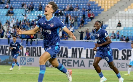 Arema FC Libas Isenmulang Kalteng FC 4-0 di Laga Perdana, Pelatih Marcos Santos Puji Konsistensi Tim