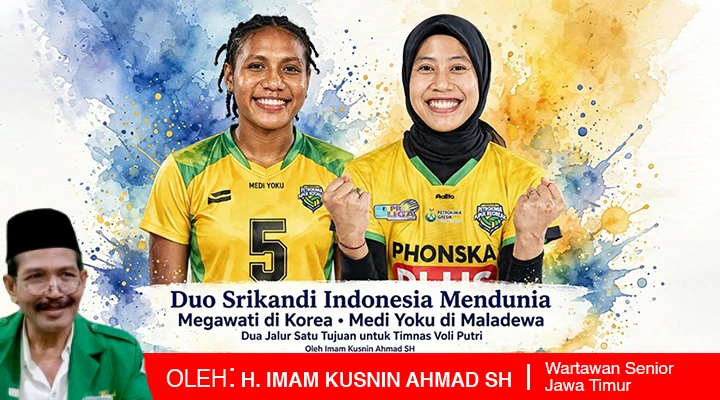 Dua Srikandi Indonesia: Megawati di Korsel, Medi Yoku di Maladewa