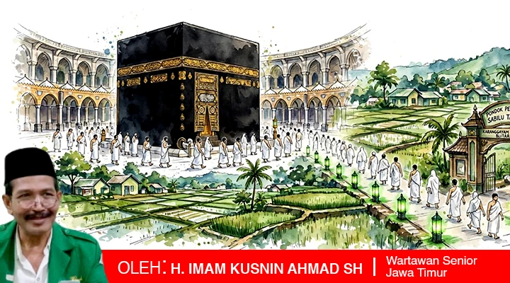 Luar Biasa, di Srengat Replika Masjidil Haram dan Ka'bah Akan Dibangun
