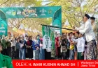 Hari Santri Nasional, Puluhan Ribu Massa Bersarung Tumpleg Bleg di Simpang Lima Gumul Kediri, Mengapa? 