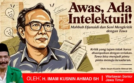 Gaya Tulisan Mahbub Djunaidi Sangat Khas dan Sulit Ditiru, sebagai Pribadi yang Dikenal Ringan, Ceria, dan Kocak 