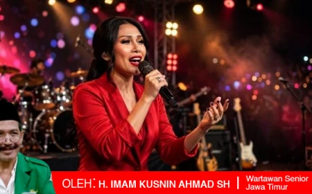 Saat Suara Penyanyi Top Anggun C. Sasmi Menyatu dengan Puluhan Ribu Suporter Indonesia