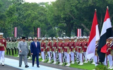 Harapan Anak-Anak Muda Saat Presiden Mesir Mengunjungi Presiden Indonesia