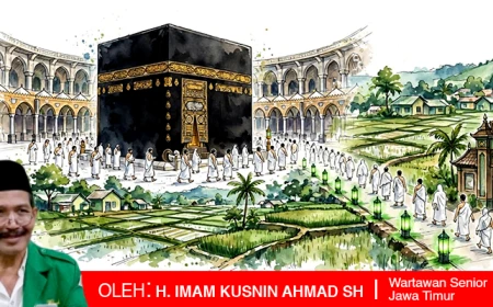 Luar Biasa, di Srengat Replika Masjidil Haram dan Ka'bah Akan Dibangun