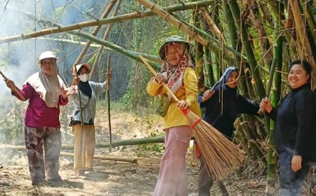 Pasar Djadoel Srimulyo, Hadirkan Puluhan Kuliner Jadul dan Dhuwit Pring