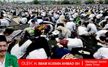 10.476 Tangan Satu Karya: Para Santri Lirboyo Ukir Rekor Batik Dunia