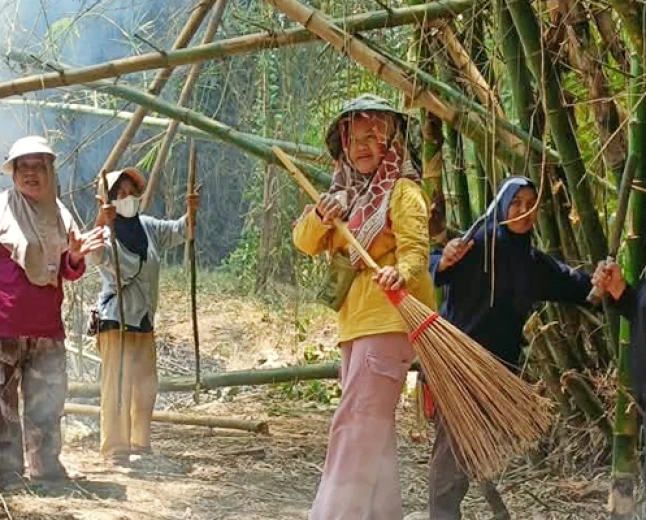 Pasar Djadoel Srimulyo, Hadirkan Puluhan Kuliner Jadul dan Dhuwit Pring